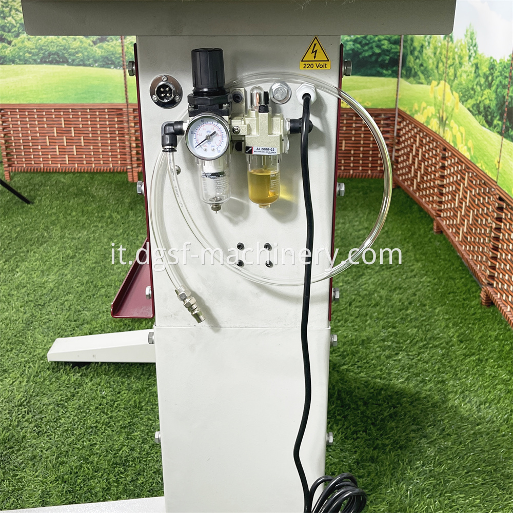 Leather Belt One Section Wheel Pressing Machine 5 Jpg